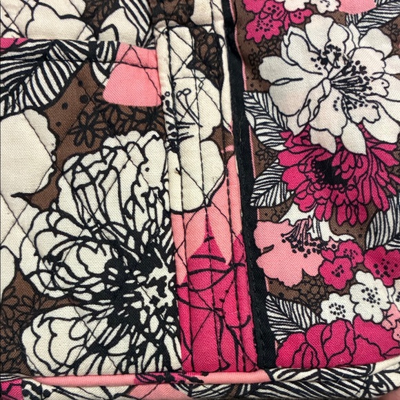 🌻 2/$25 Vera Bradley MOCHA ROUGE Shoulder HandBag Purse RARE - Picture 3 of 4